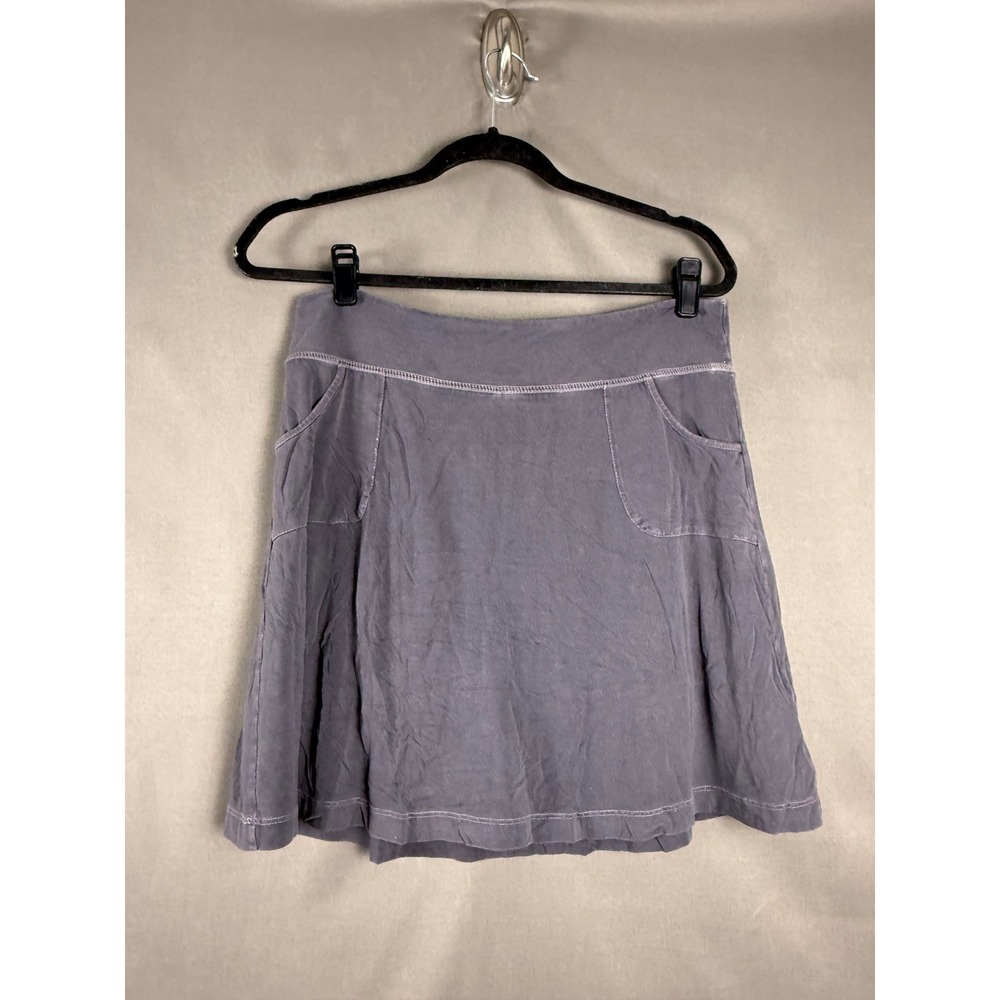 Fresh Produce Skort Women Medium Gray Cotton Blend Casual Athletic A-Line